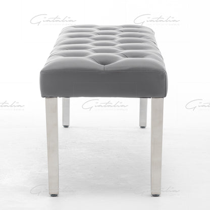 Isabella Bench - Grey