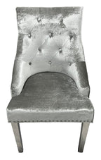 Jessica Chair (Ring Knocker/Chrome Legs) (4 Colours)