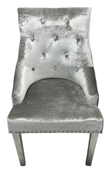 Jessica Chair (Ring Knocker/Chrome Legs) (4 Colours)