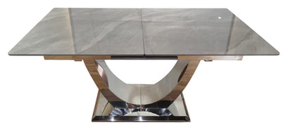 London 1.2-1.5m Extending Ceramic Dining Table