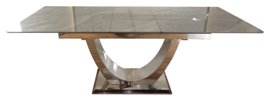 London 1.2-1.5m Extending Ceramic Dining Table