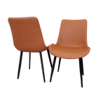 Remus Leather Dining Chair Tan