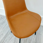 Remus Leather Dining Chair Tan