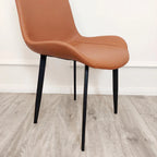 Remus Leather Dining Chair Tan