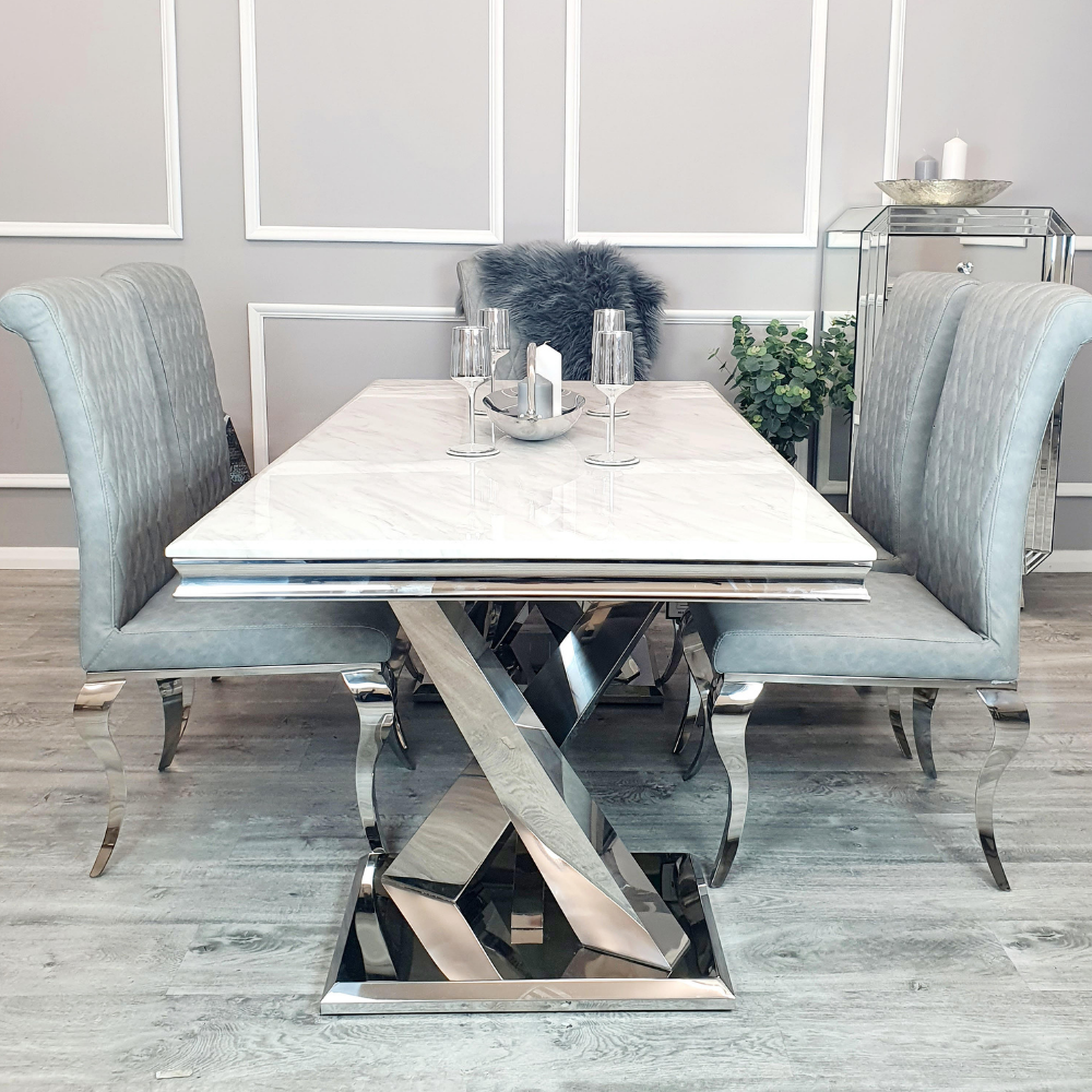 Xavia/Winsor 1.8M Dining Table (All Colours)