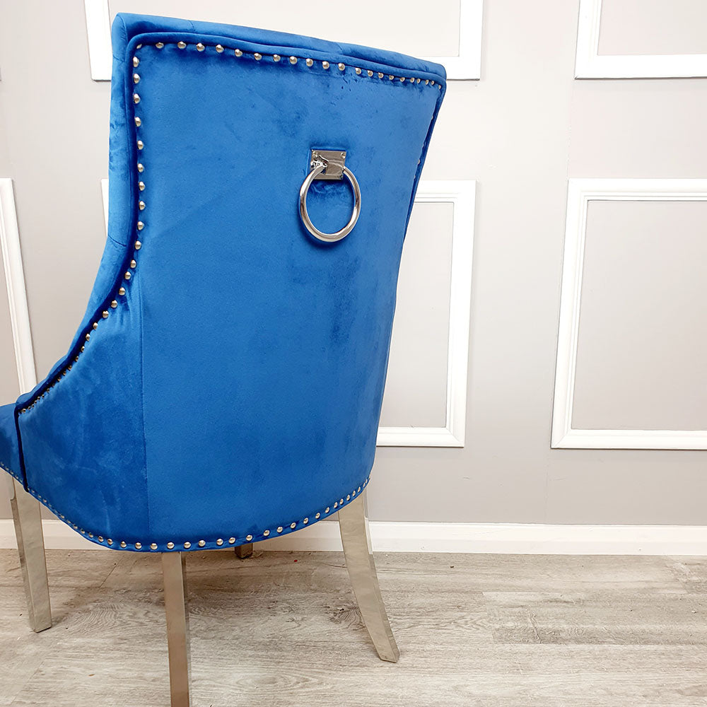 Duke Dining Chair with Plain Knocker & Plain Back (All Colours)