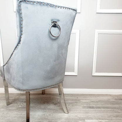Duke Dining Chair with Plain Knocker & Plain Back (All Colours)