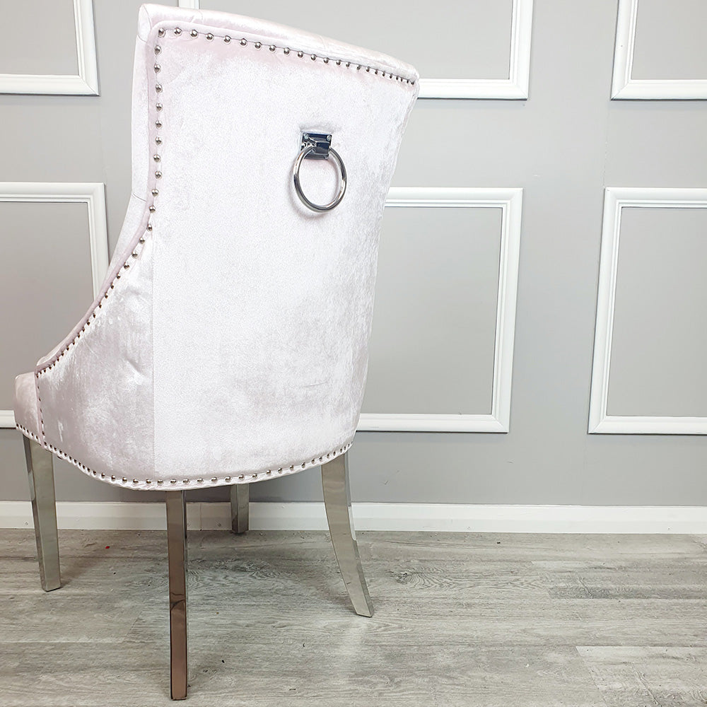 Duke Dining Chair with Plain Knocker & Plain Back (All Colours)