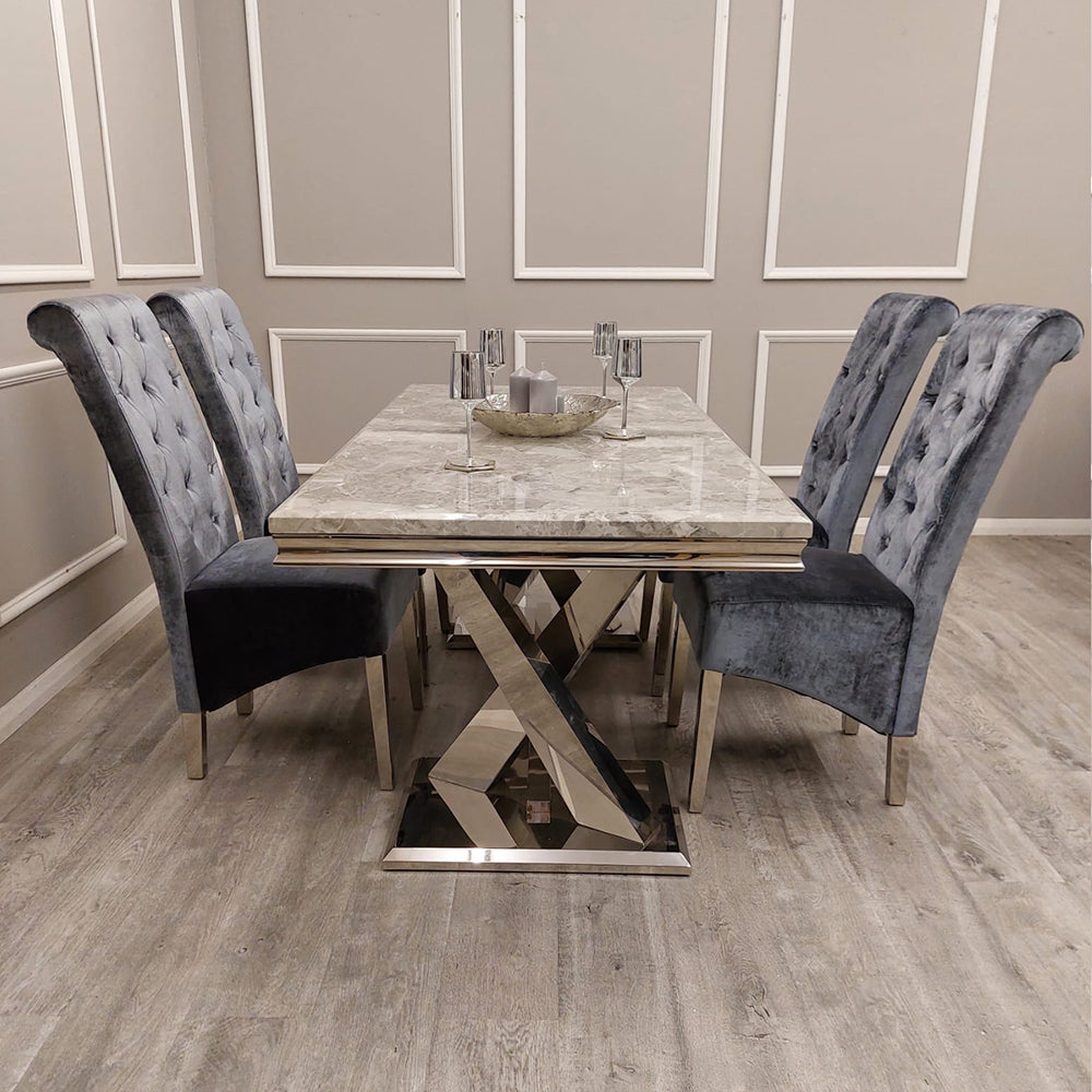 Xavia/Winsor 1.8M Dining Table (All Colours)