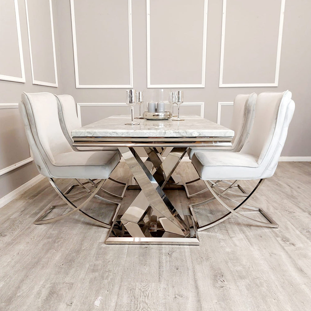 Xavia/Winsor 1.8M Dining Table (All Colours)